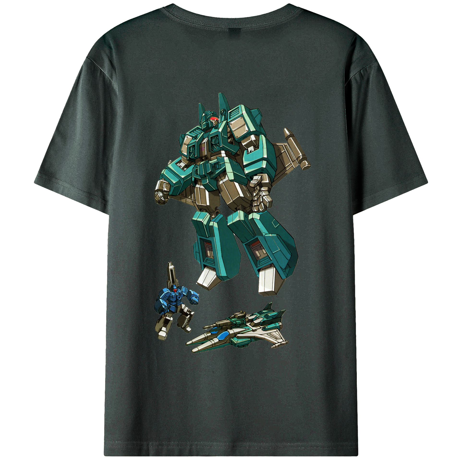 （画像用）  綿100％ メンズ半袖Tシャツ（バックプリント） 通気性